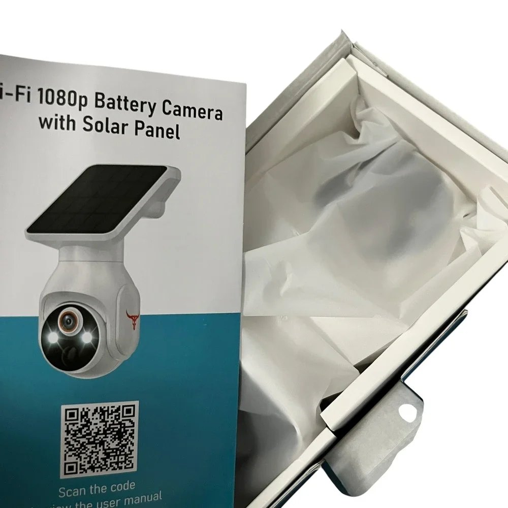 Wi-Fi 1080p‎ Battery Camera with Solar Panel Wireless Outdoor Security